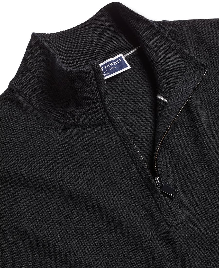 Men's Sweaters Charles Tyrwhitt Black