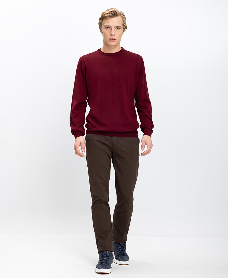Men's Sweaters Vardas Bordeaux