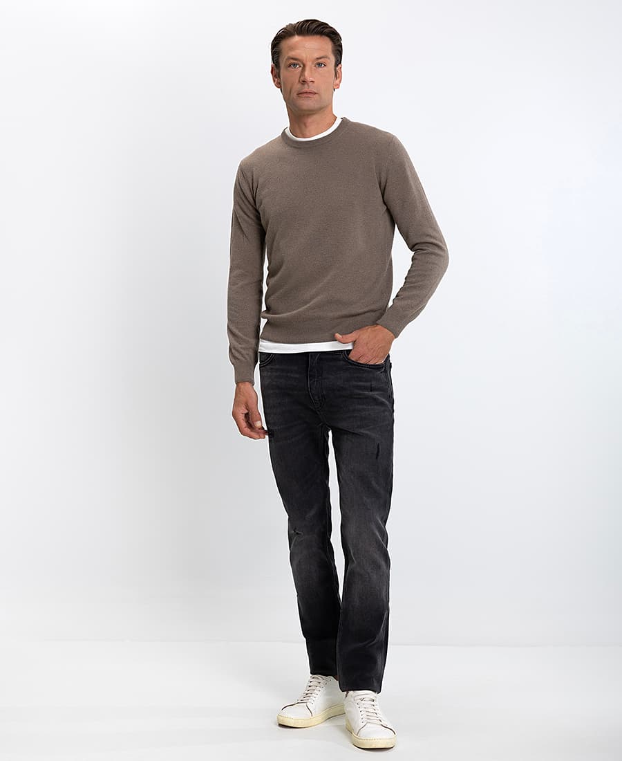 Men's Sweaters Vardas Brown