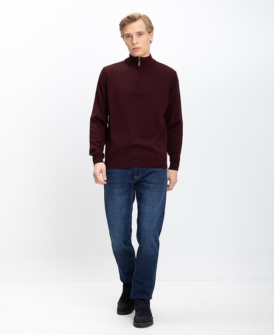 Men's Sweaters Vardas Bordeaux