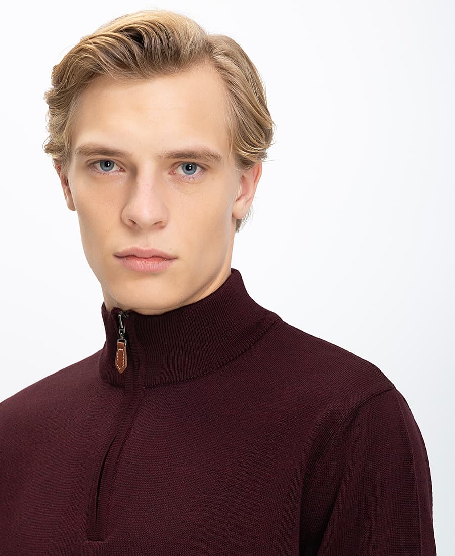Men's Sweaters Vardas Bordeaux