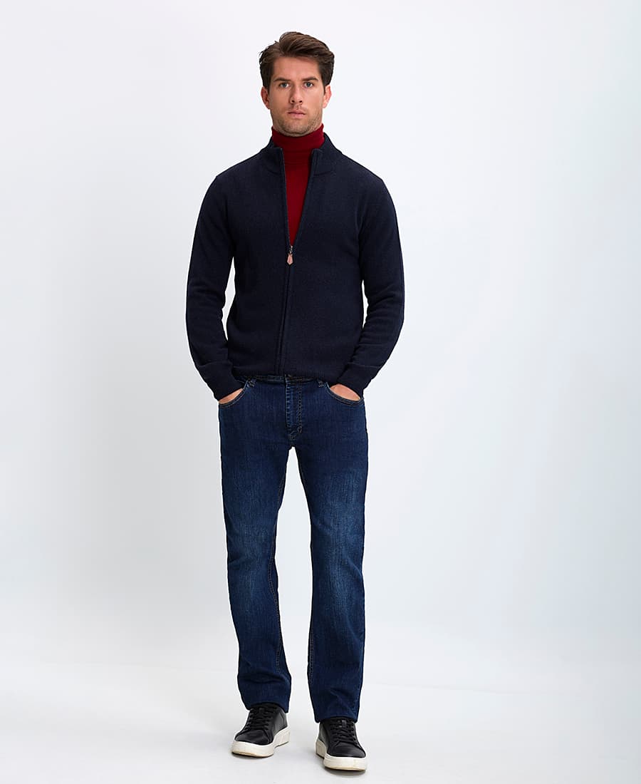 Men's Sweaters B.S Bags Blue