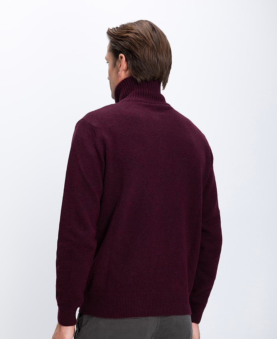 Men's Sweaters B.S Bags Purple