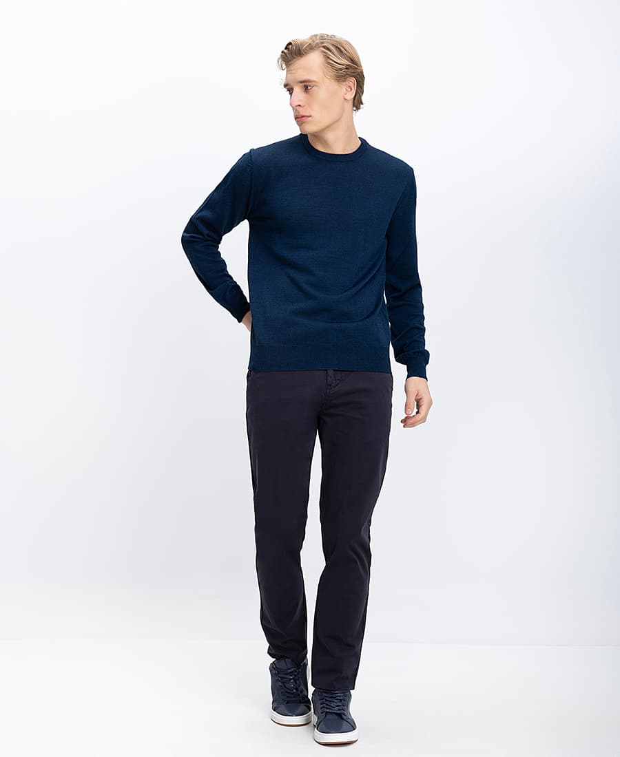 Men's Sweaters B.S Bags Blue