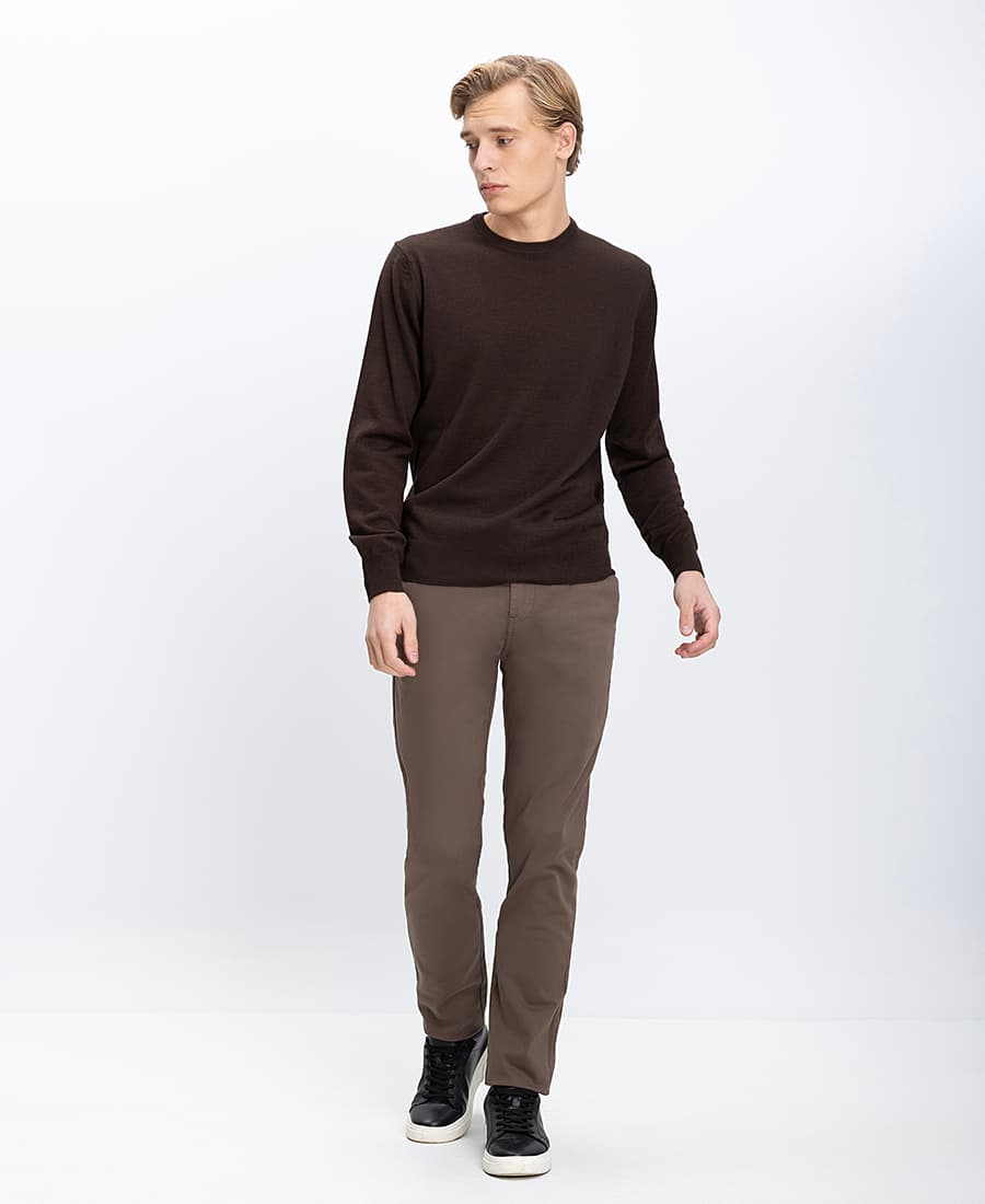 Men's Sweaters B.S Bags Brown