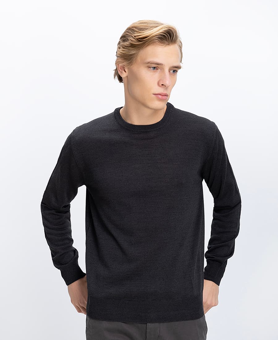 Men's Sweaters B.S Bags Gray