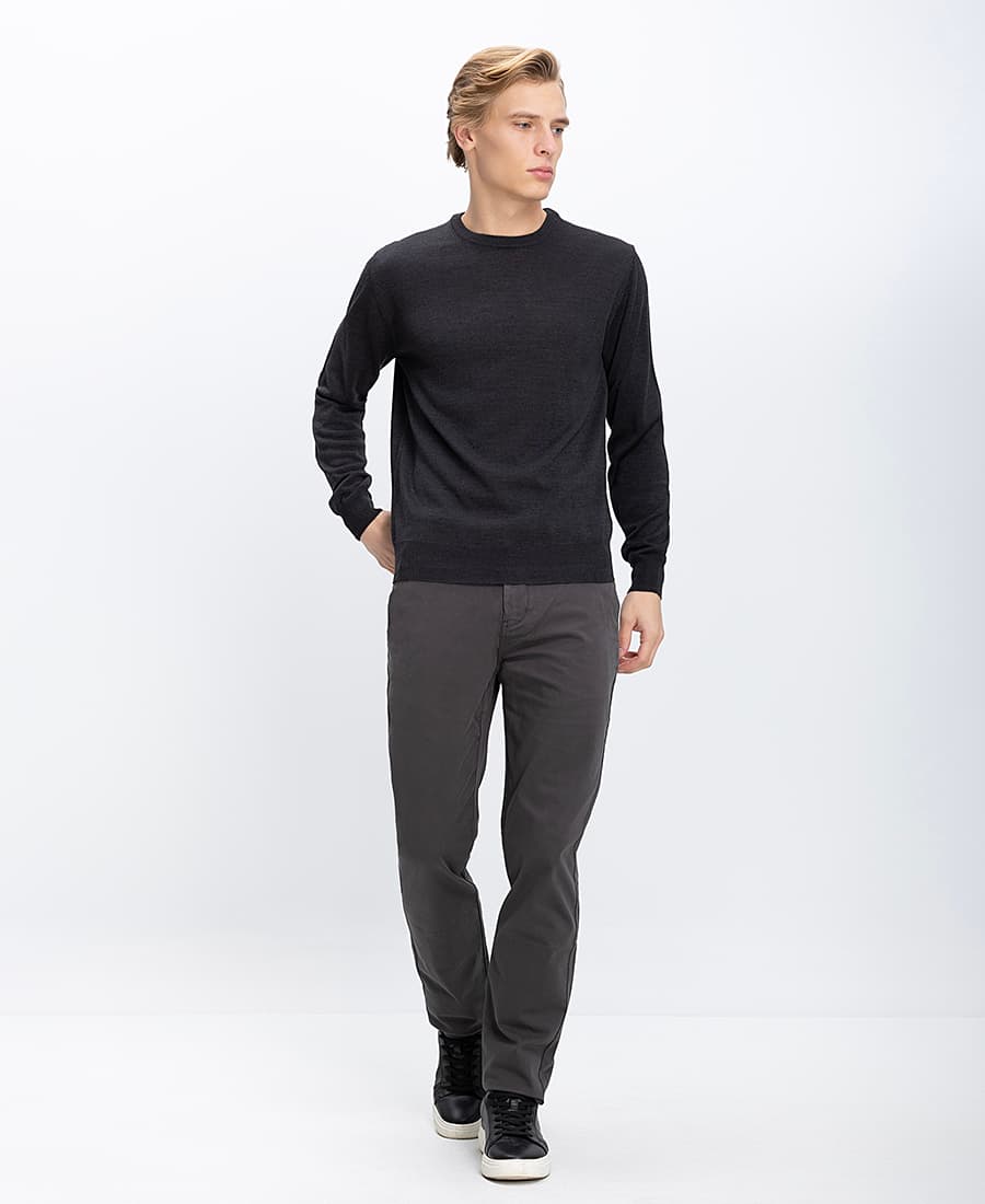 Men's Sweaters B.S Bags Gray