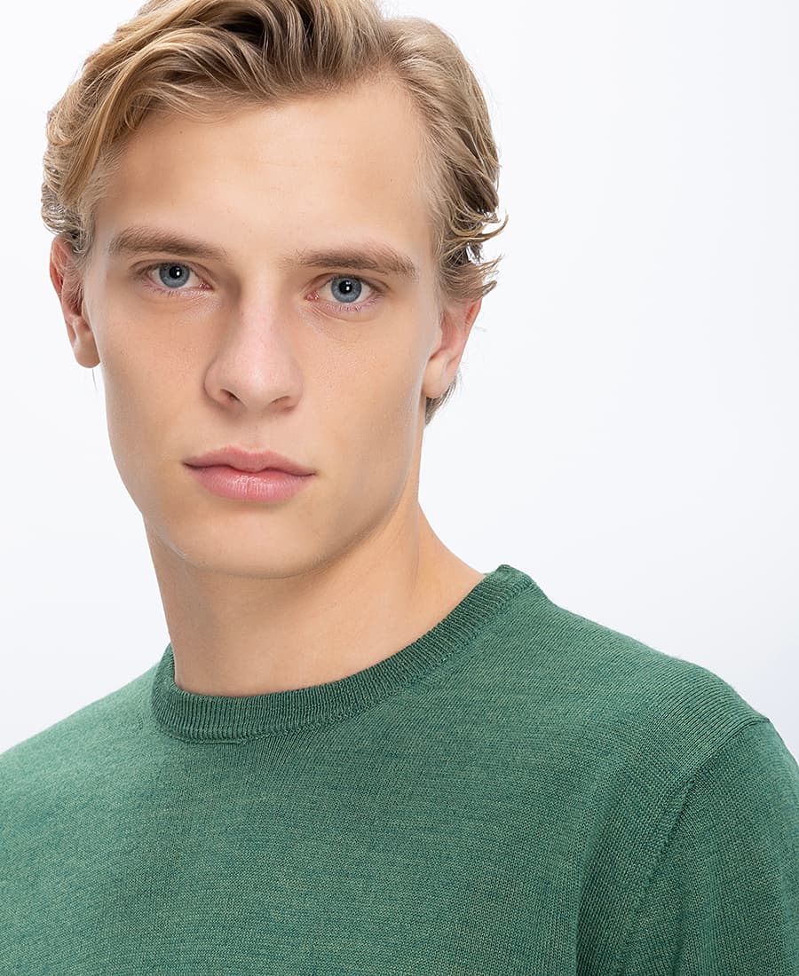 Men's Sweaters B.S Bags Green