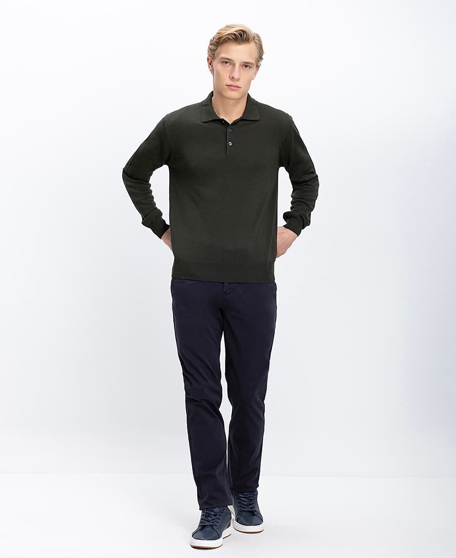 Men's Sweaters B.S Bags Green