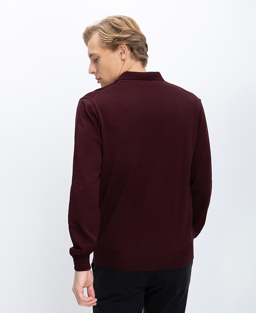 Men's Sweaters B.S Bags Purple