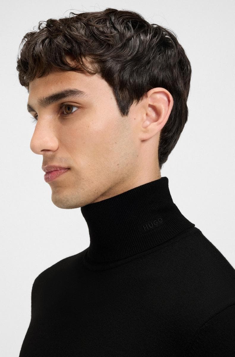 Men's Sweaters Hugo Black