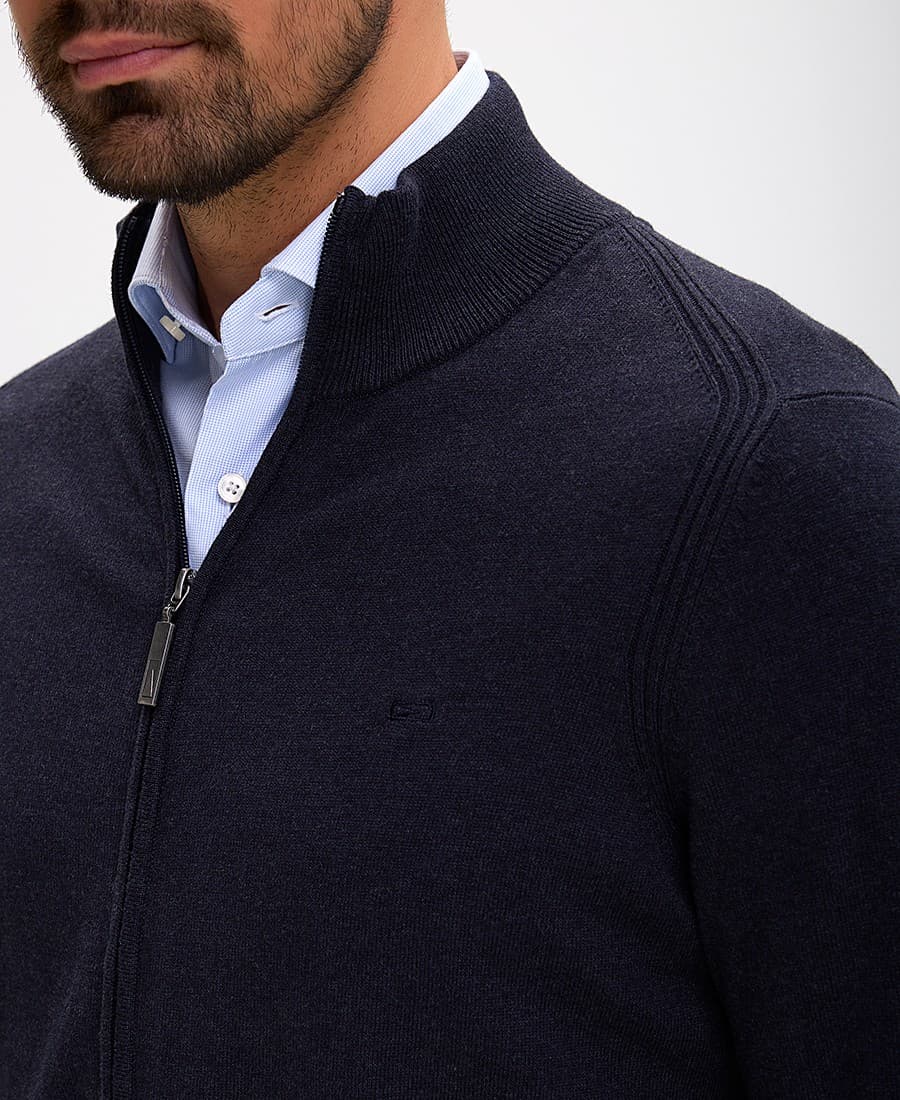 Men's Cardigans Commander Blue