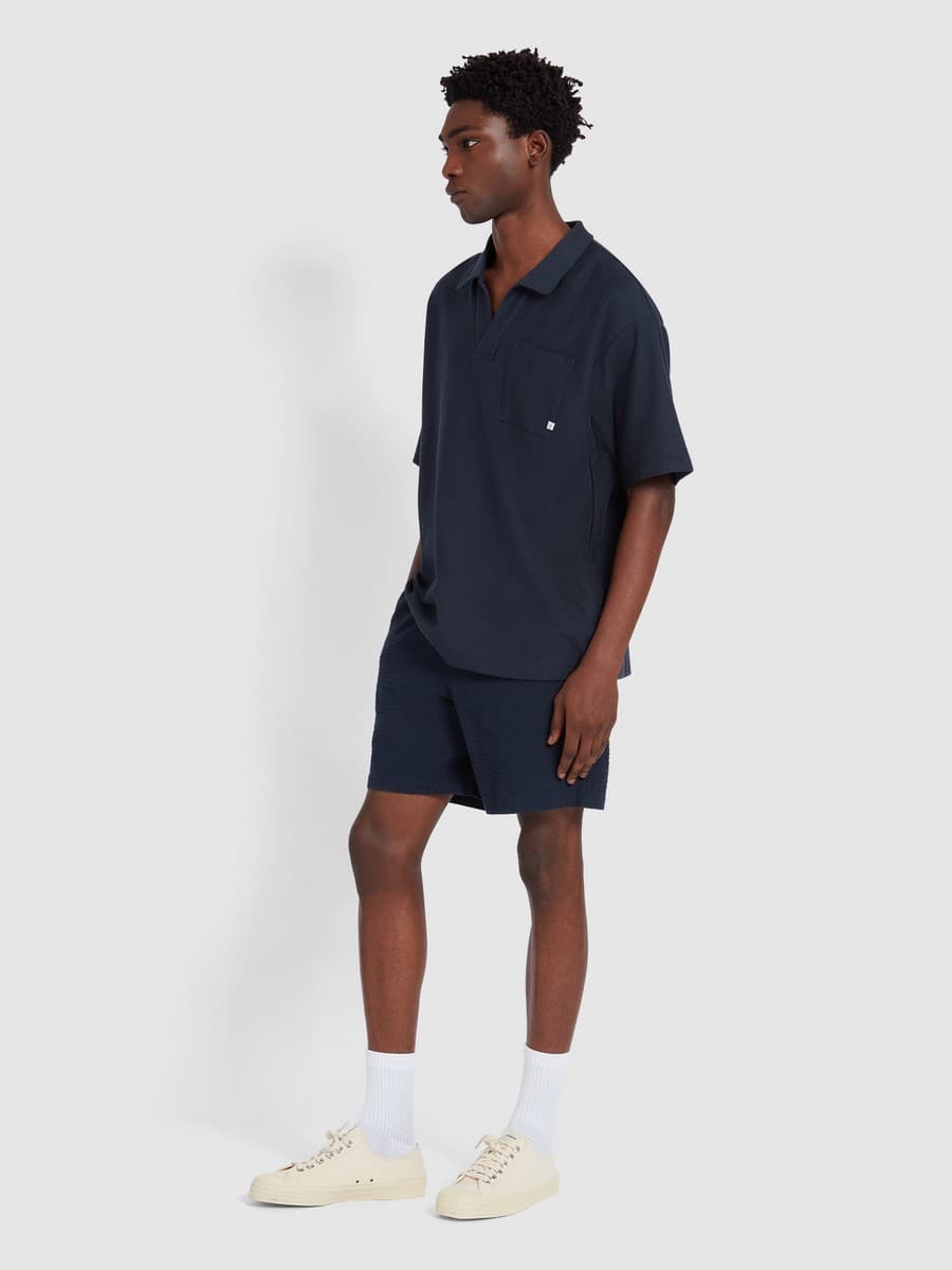 Men's Polo Shirts Farah Blue