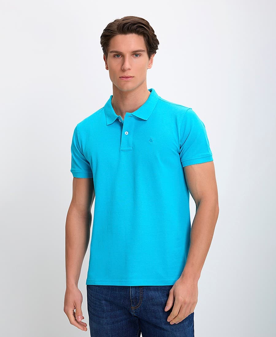 Men's Polo Shirts B.S Bags Blue