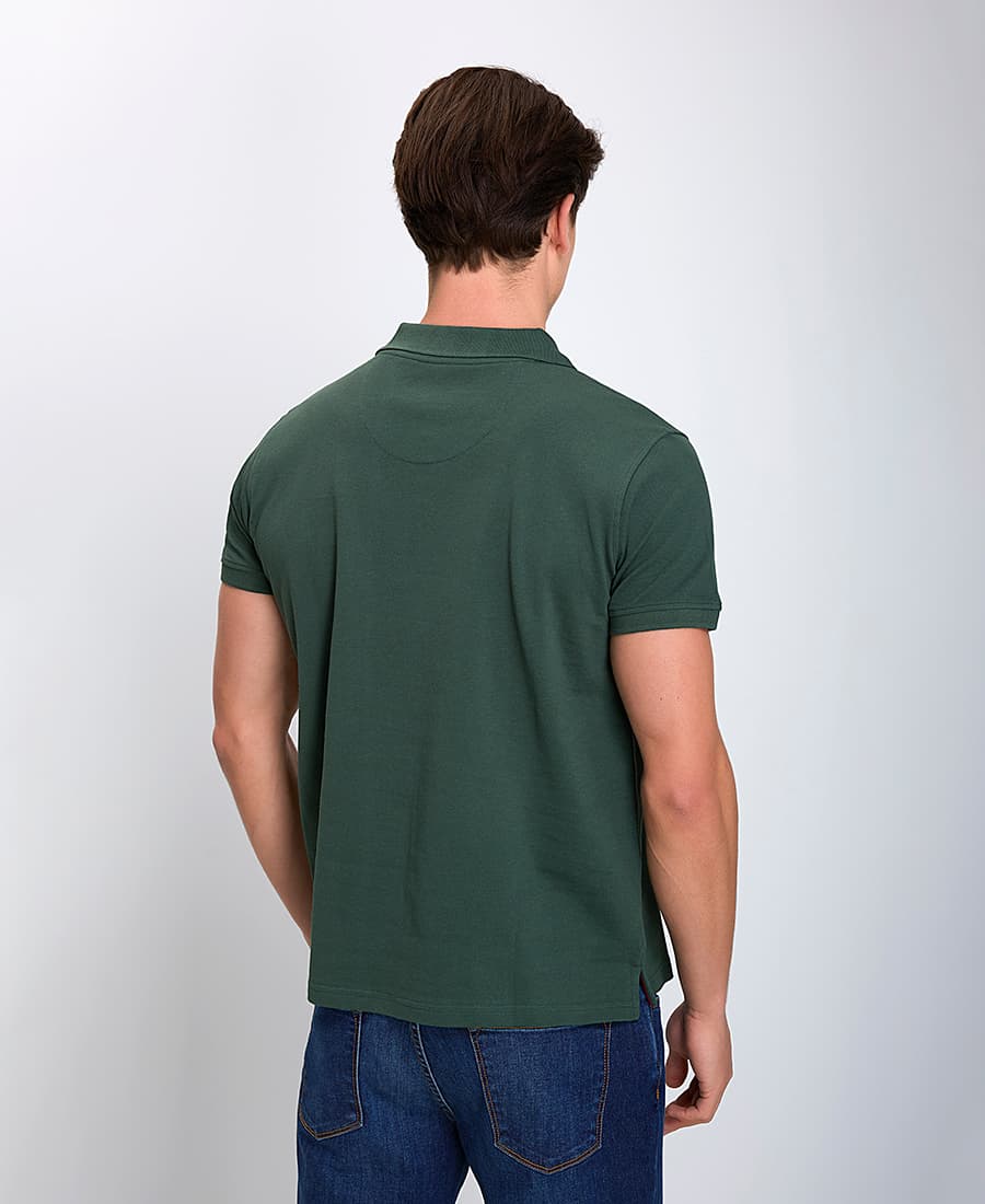 Men's Polo Shirts B.S Bags Green