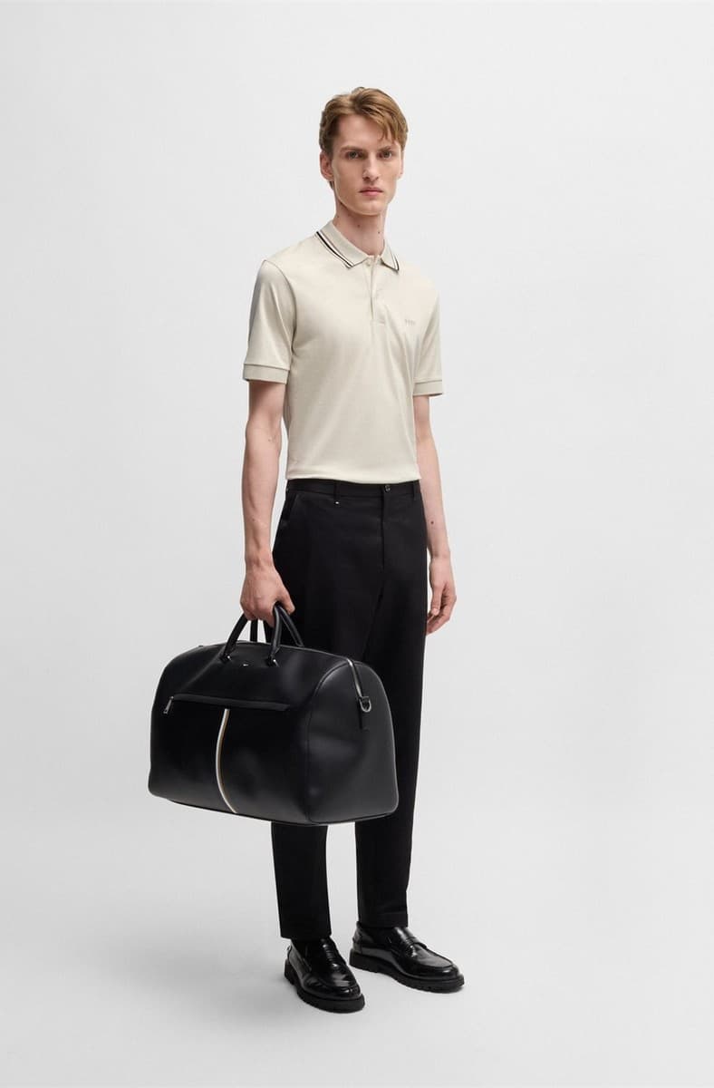 Men's Polo Shirts Boss White