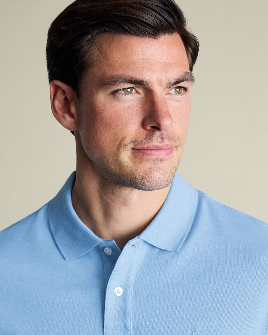 Men's Polo Shirts Charles Tyrwhitt Blue