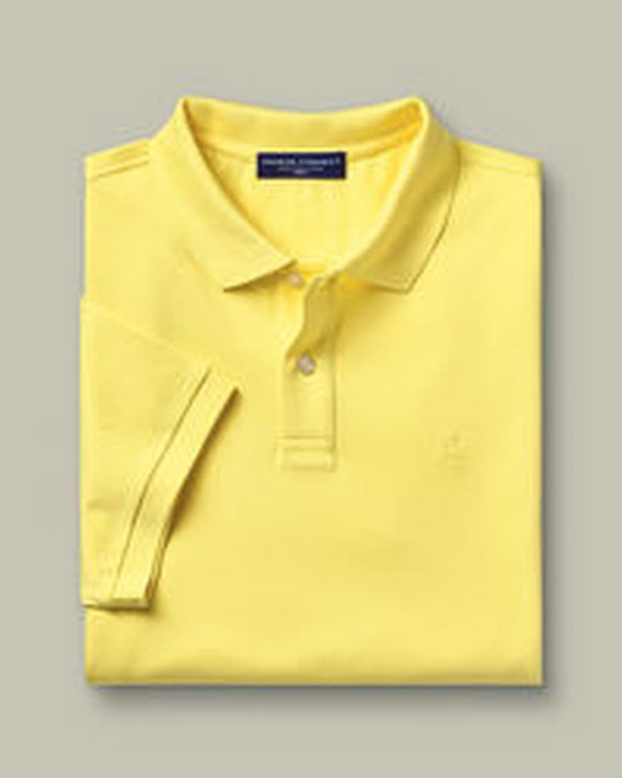 Men's Polo Shirts Charles Tyrwhitt Yellow