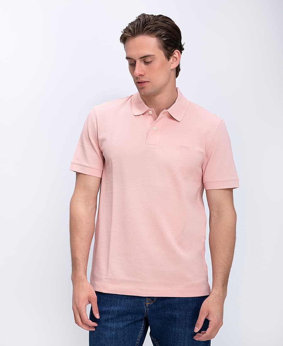 Men's Polo Shirts Boss Pink