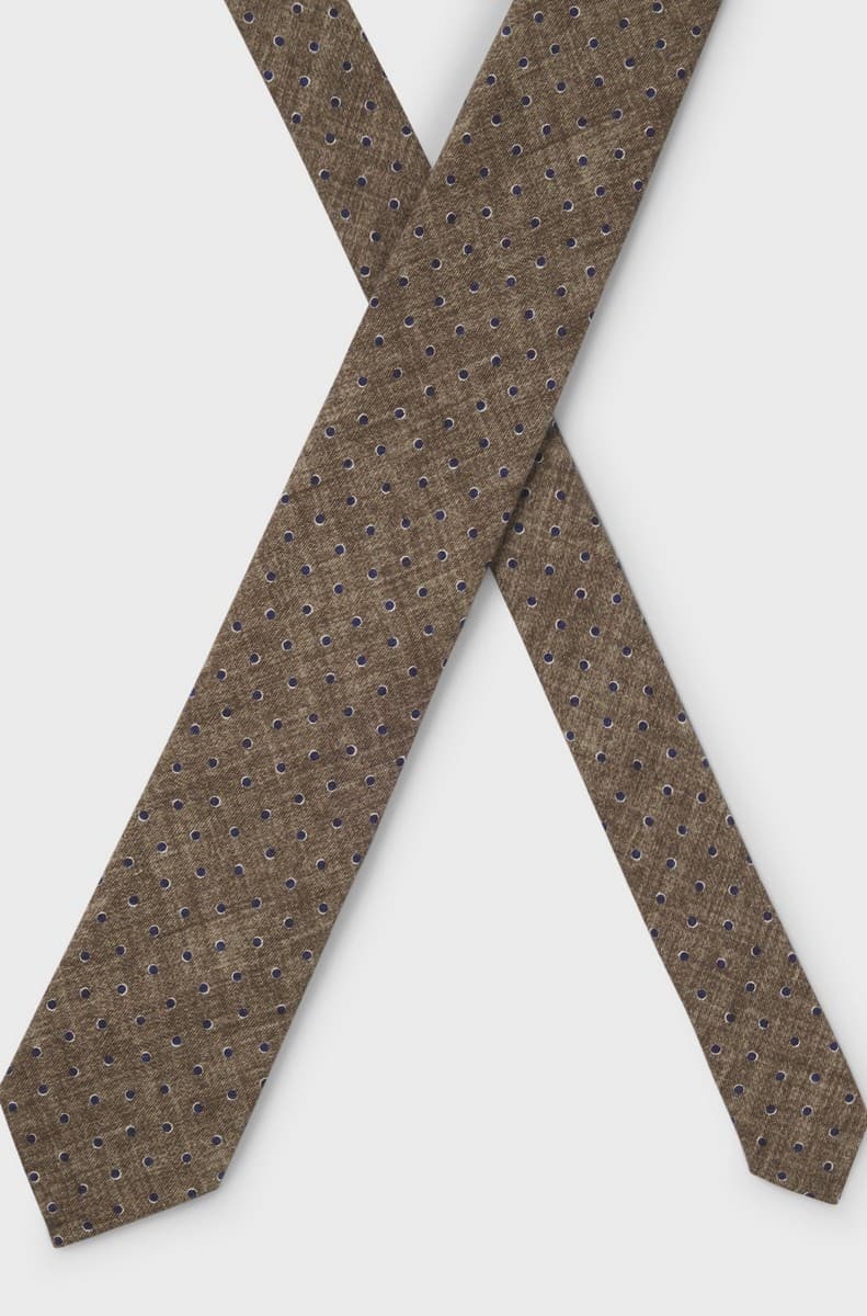 Men's Ties Boss Brown
