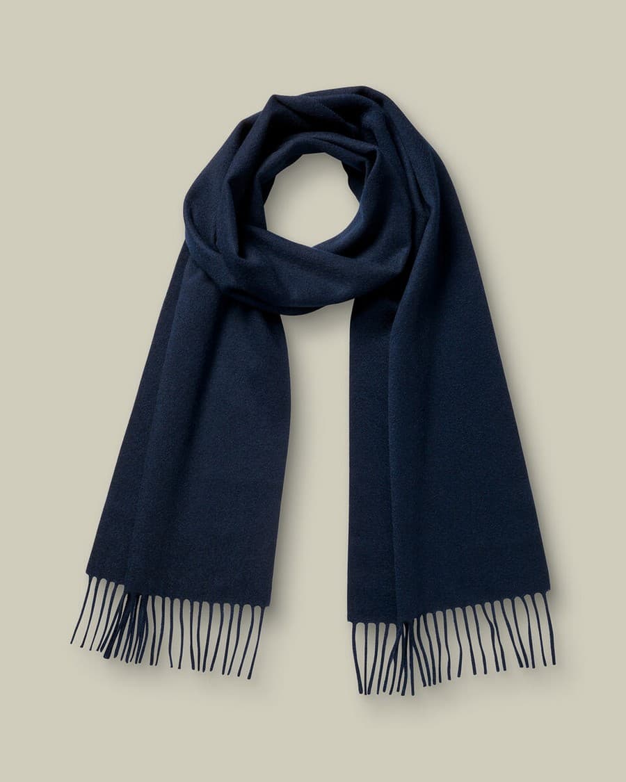 Women's Scarves Charles Tyrwhitt Blue