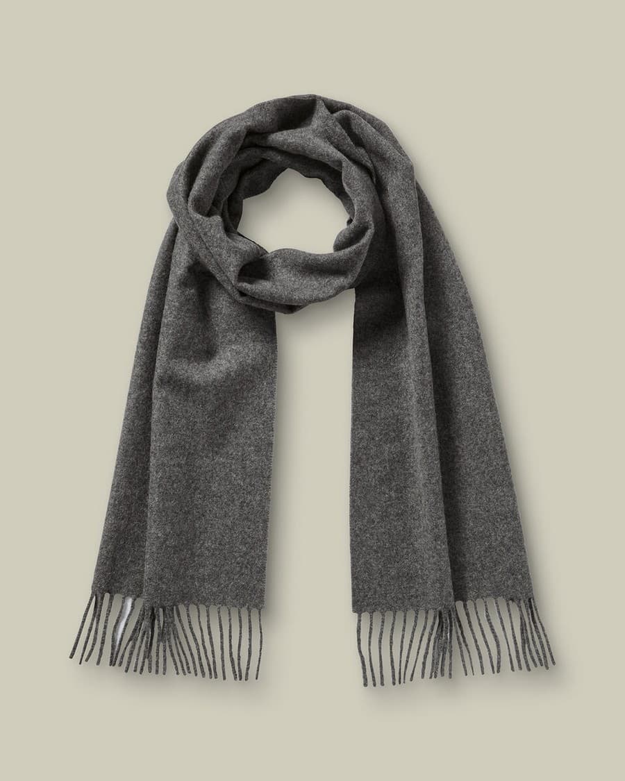 Women's Scarves Charles Tyrwhitt Gray