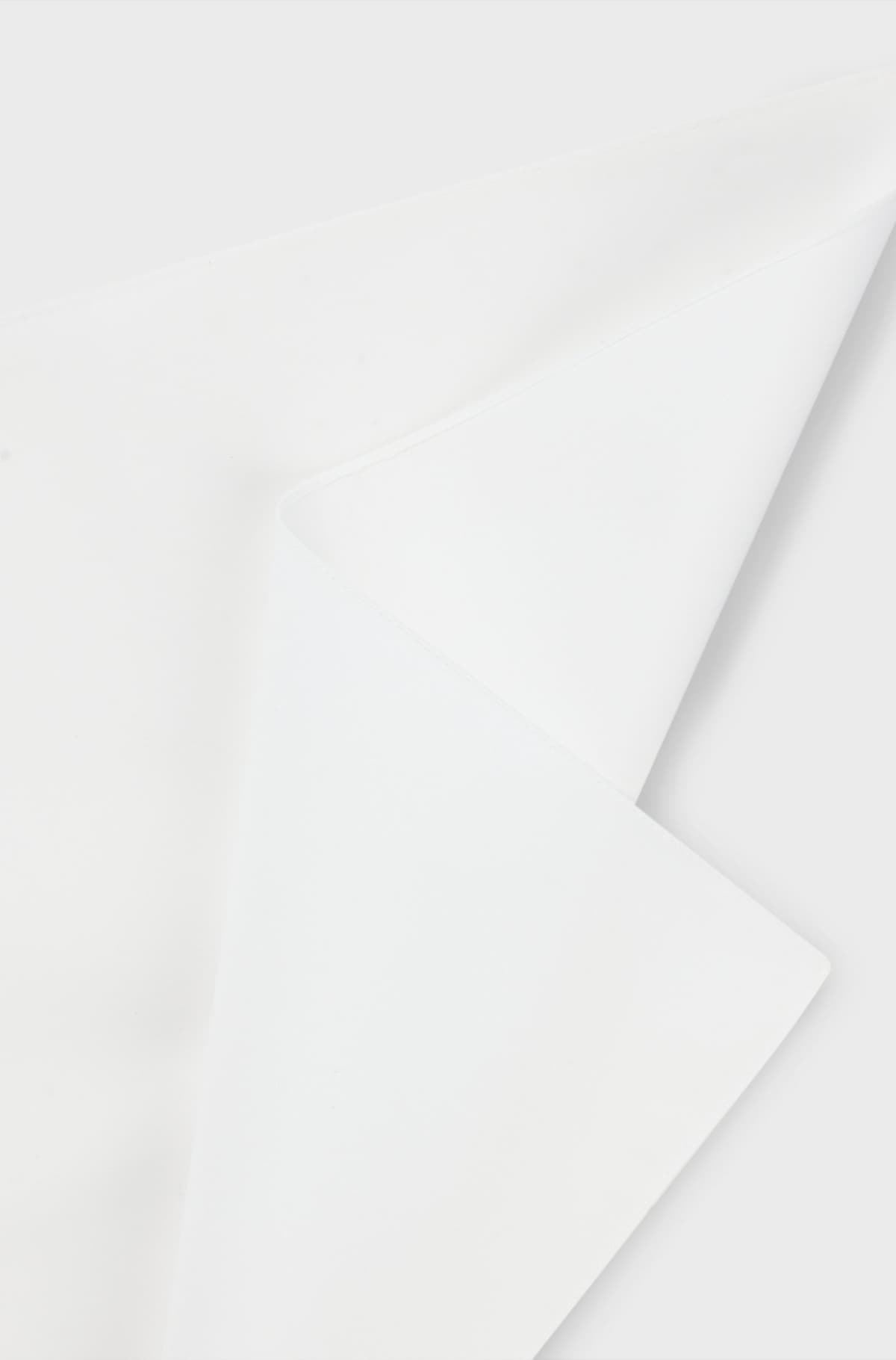 Men's Pocket Squares Hugo White