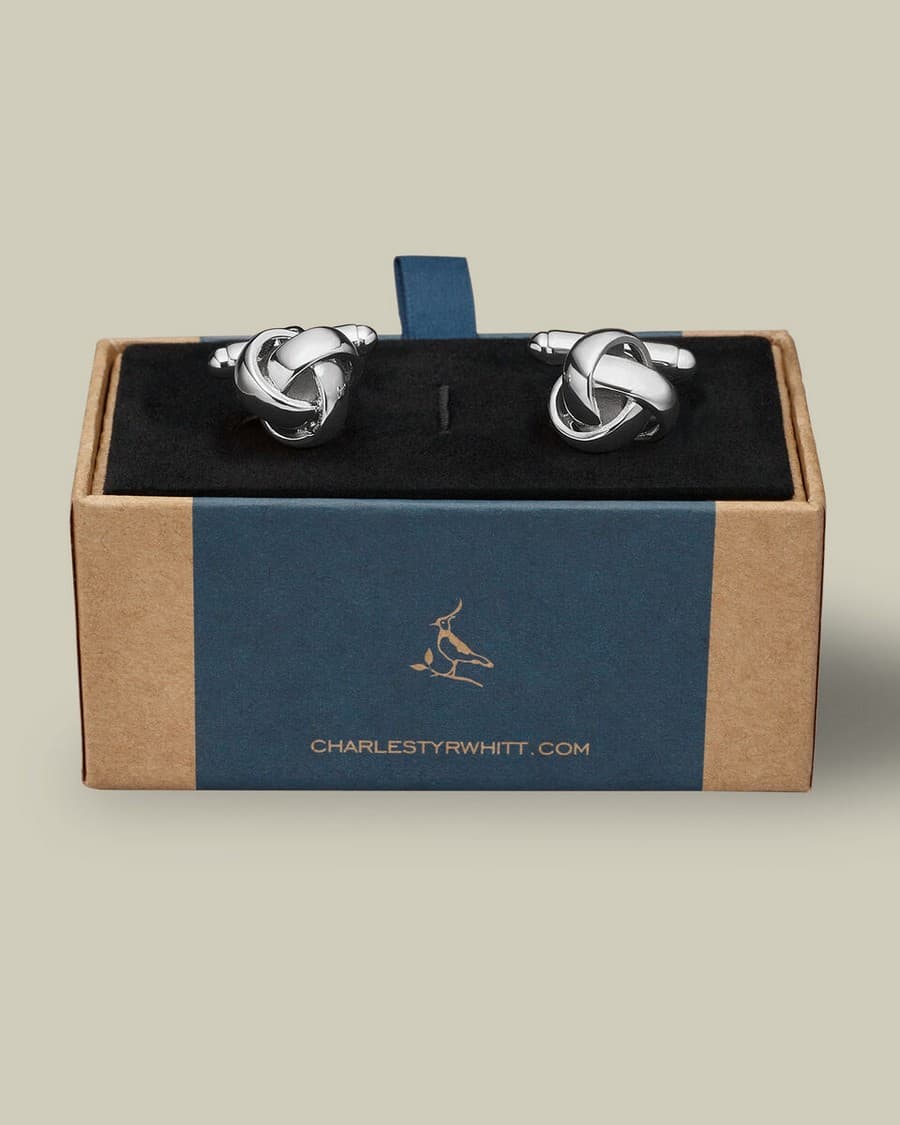 Men's Cufflinks Charles Tyrwhitt Silver