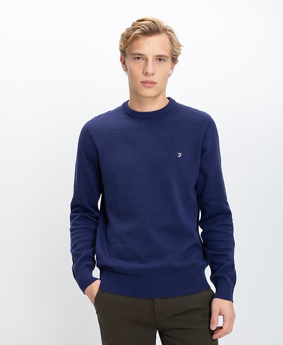 Ανδρικά πουλόβερ Farah Μπορντώ