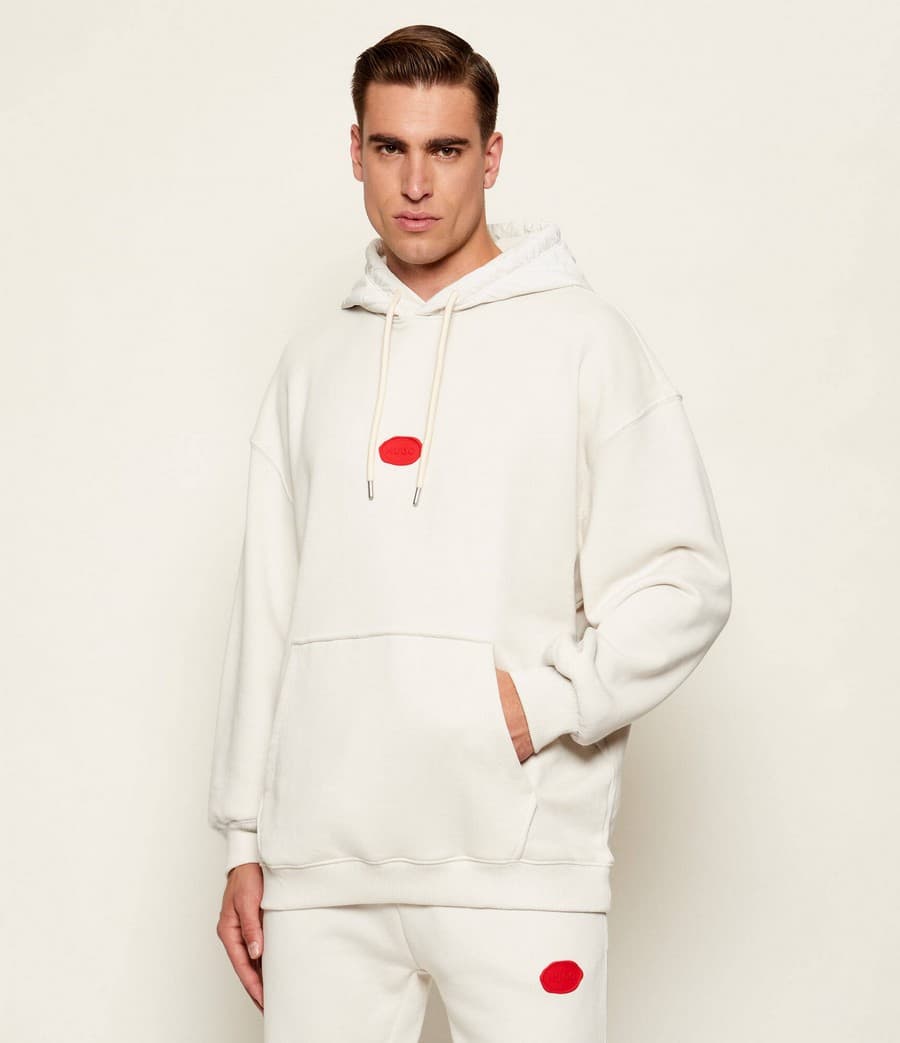 Ανδρικά φούτερ και ζακέτες Hugo Λευκό