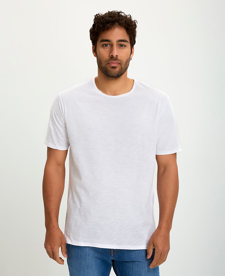 Ανδρικά μπλουζάκια Vardas Λευκό