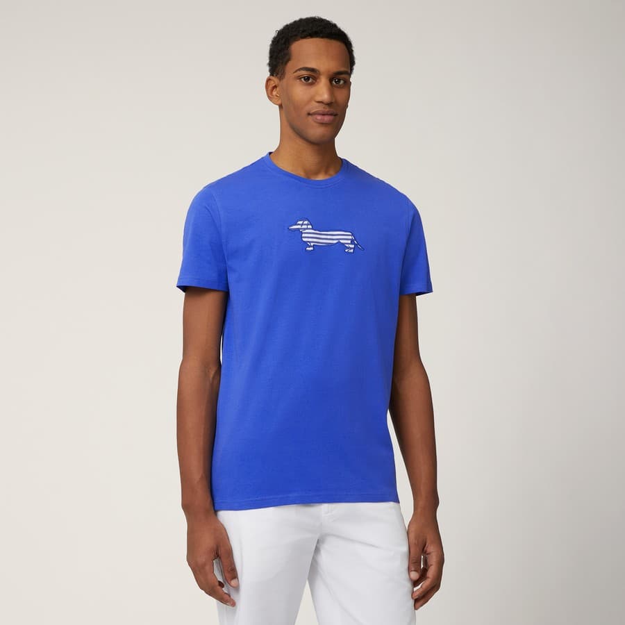 Ανδρικά μπλουζάκια Harmont & Blaine Φούξια