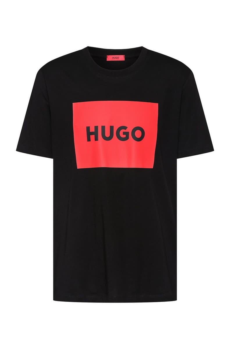 Men's T-Shirts Hugo Black