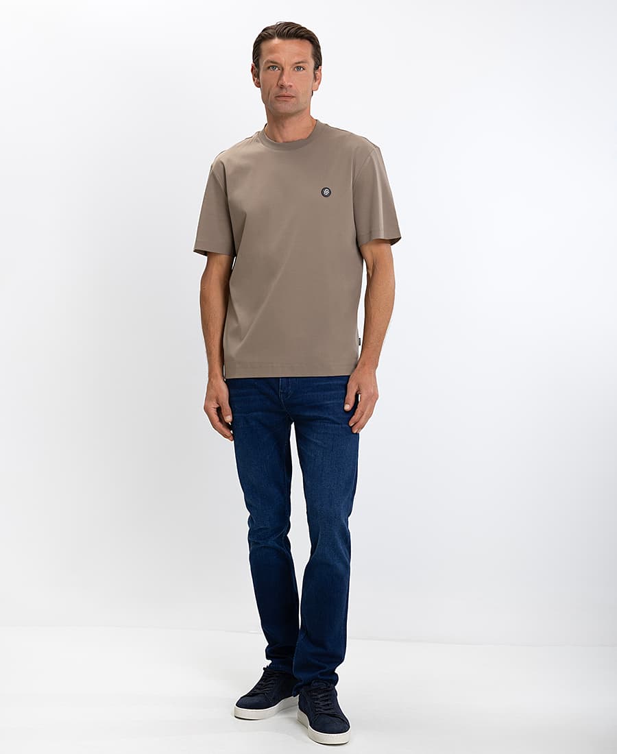 Men's T-Shirts Boss Brown