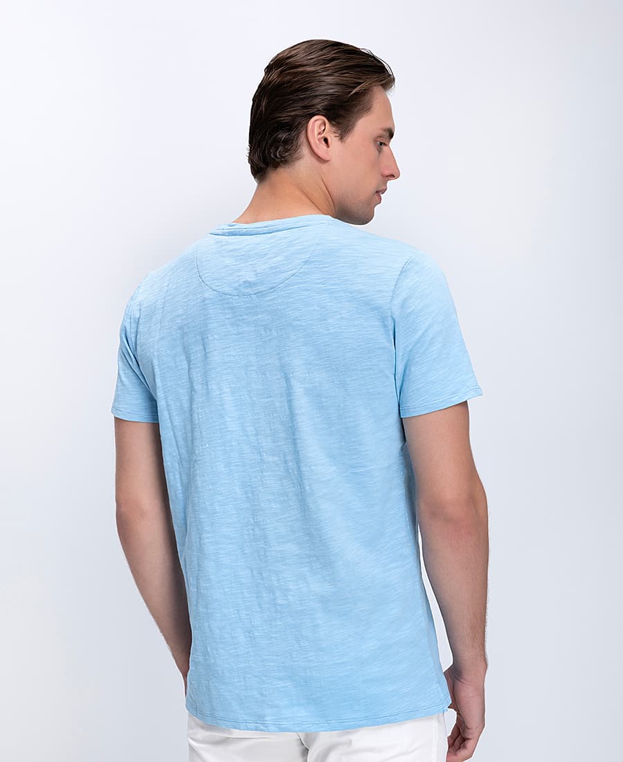 Men's T-Shirts A Fish named Fred Blue