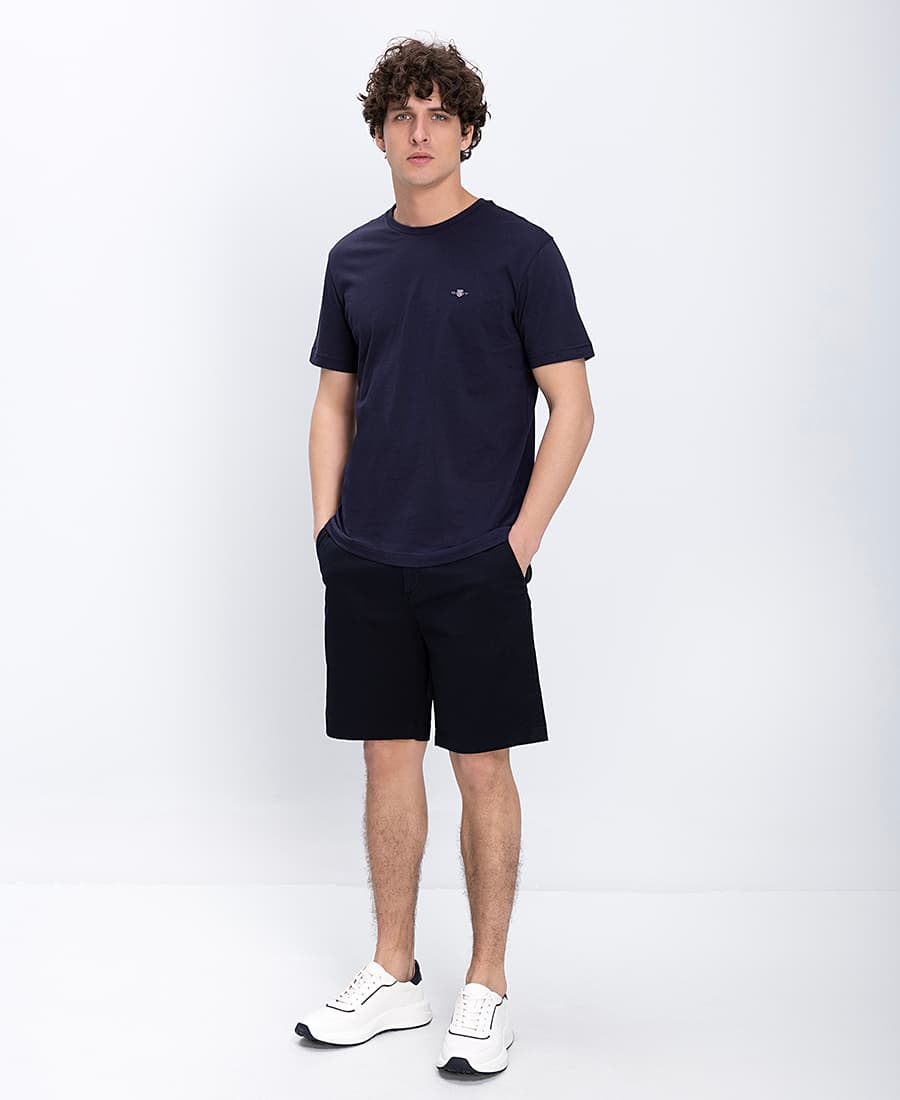 Men's T-Shirts Gant Blue