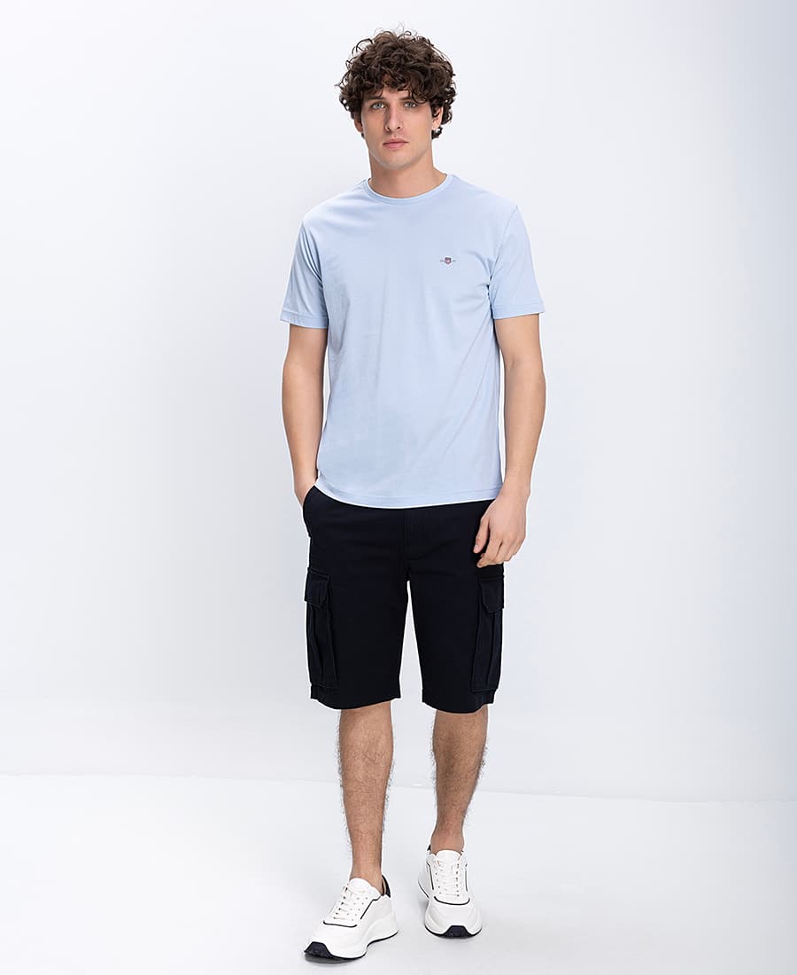 Men's T-Shirts Gant Blue