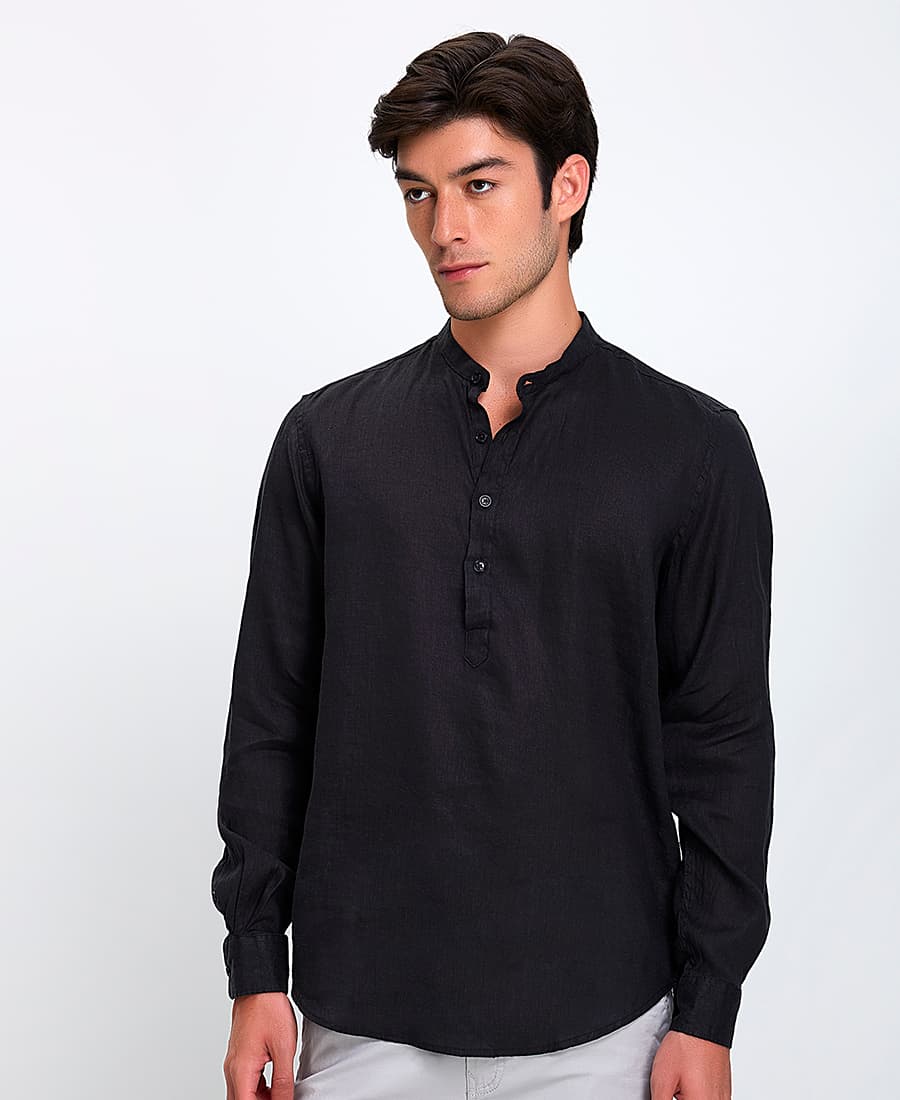 Men's Shirts Vardas Black