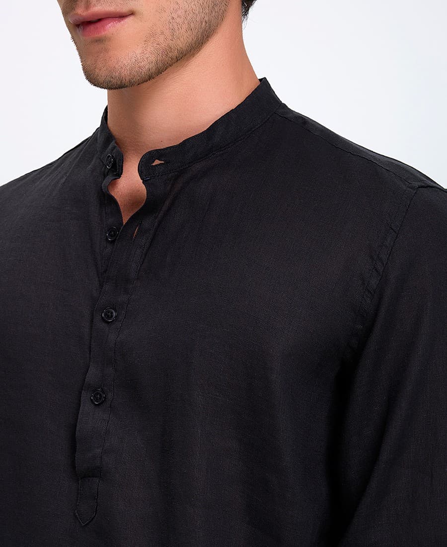 Men's Shirts Vardas Black