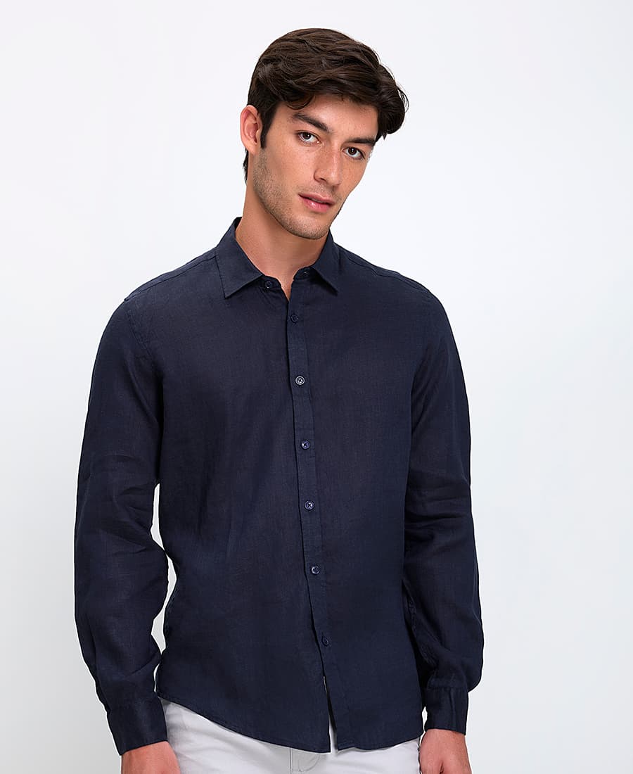 Men's Shirts Vardas Beige