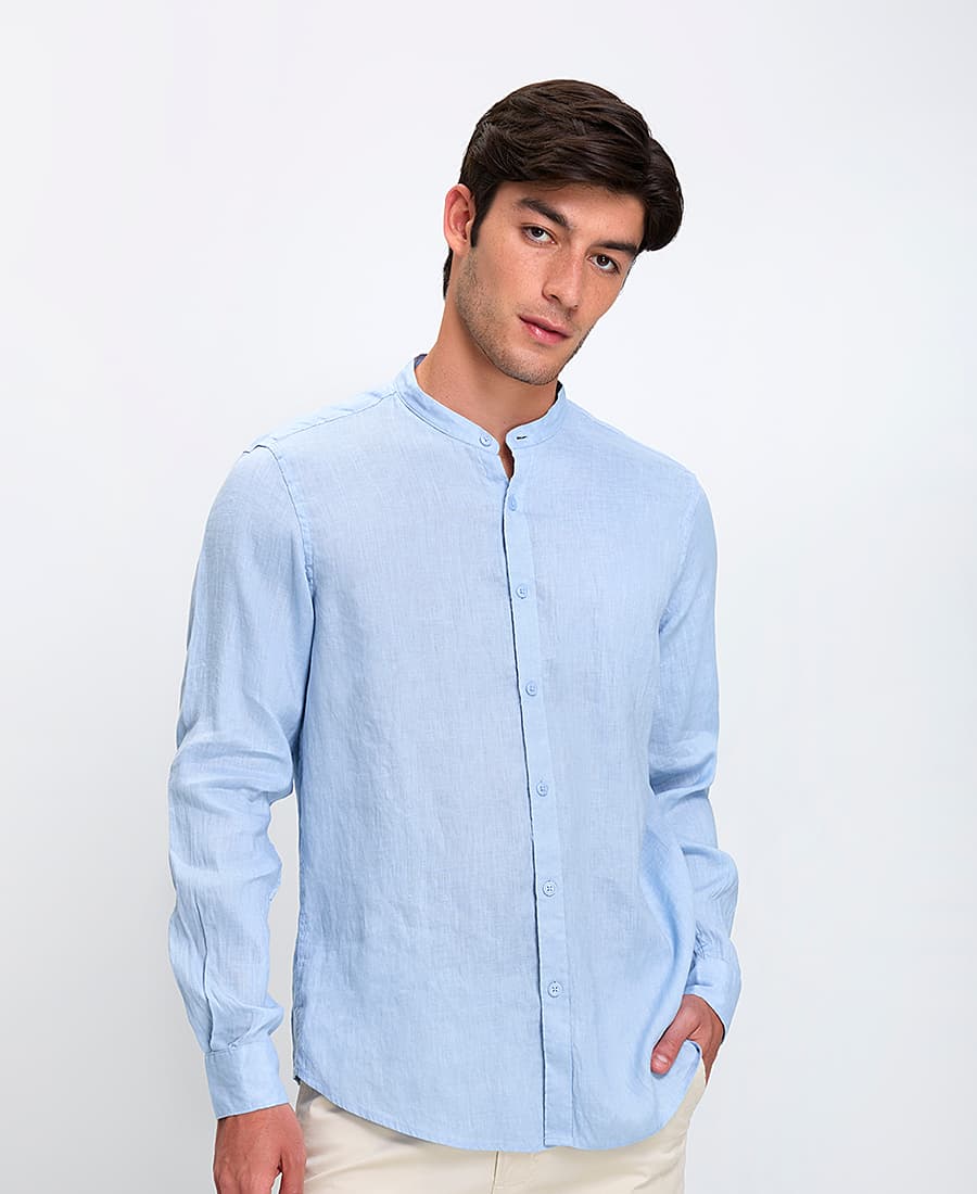 Men's Shirts Vardas Beige