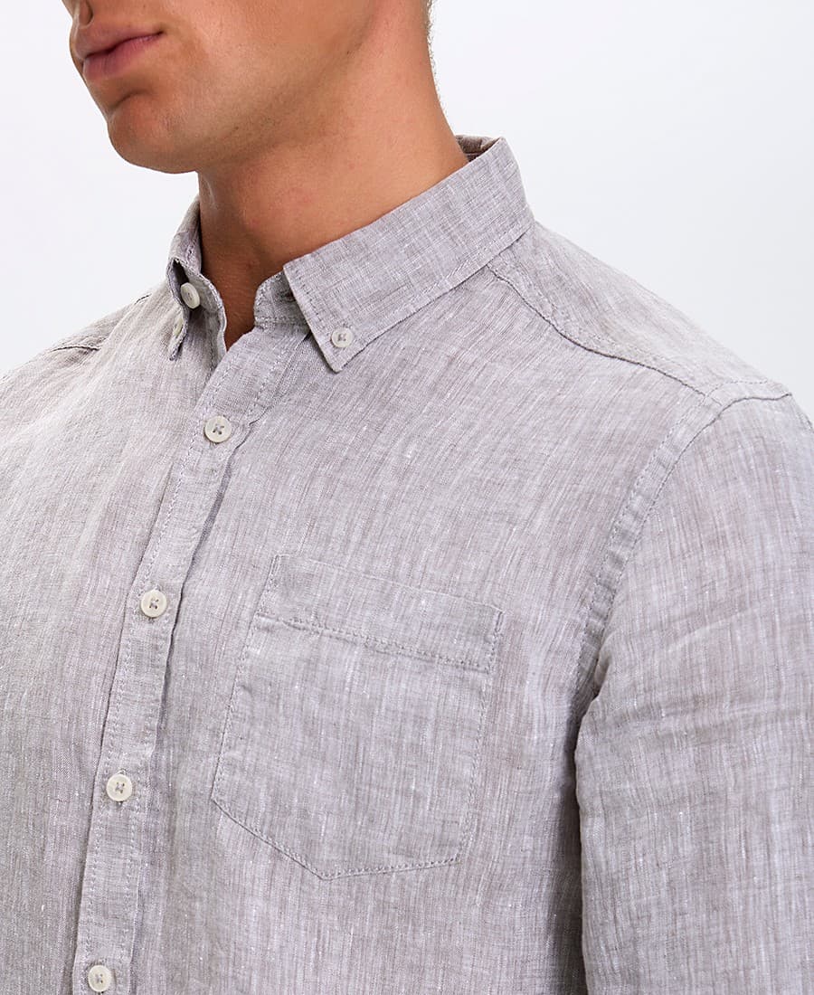 Men's Shirts Commander Gray