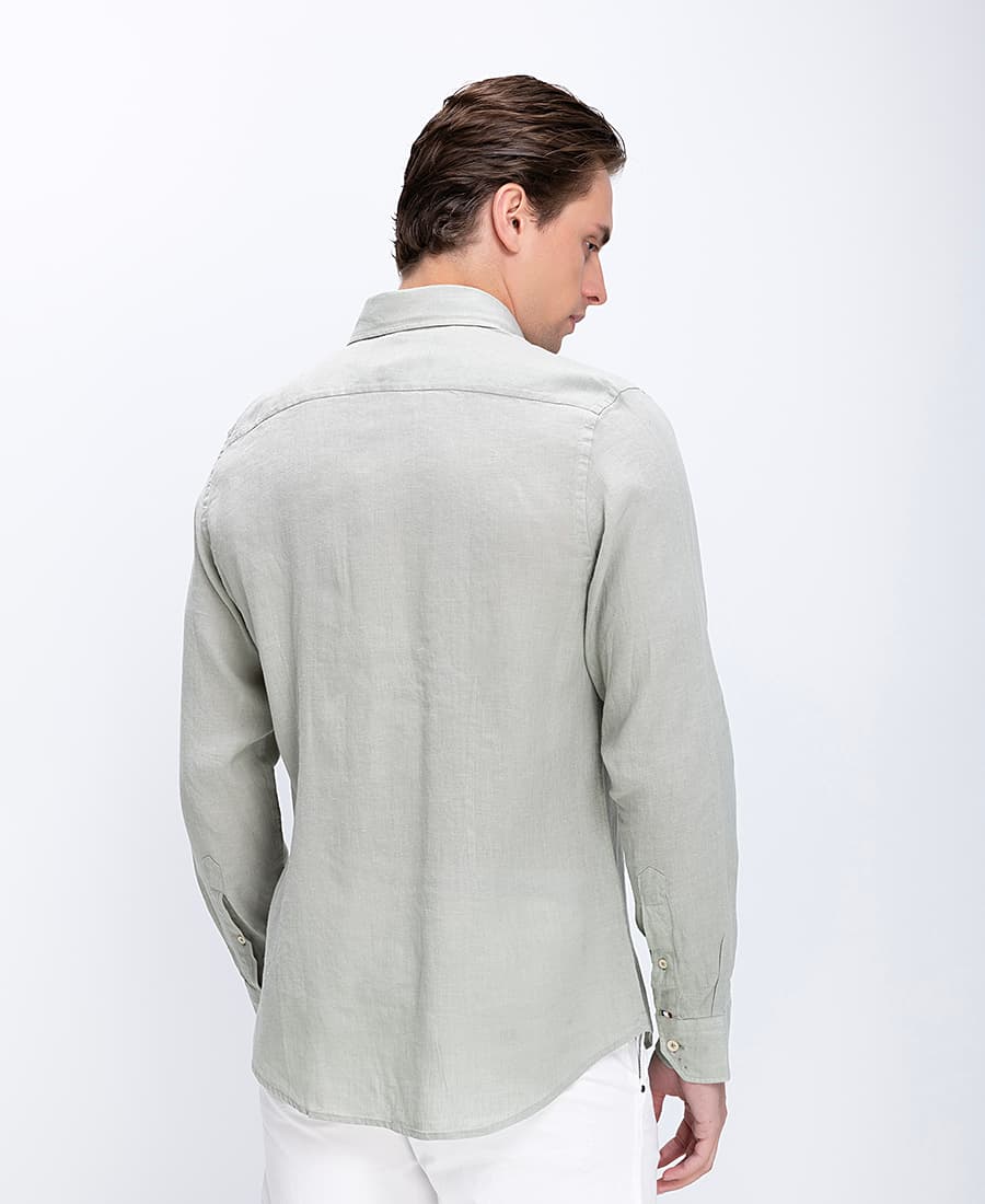 Men's Shirts R2 Amsterdam Green