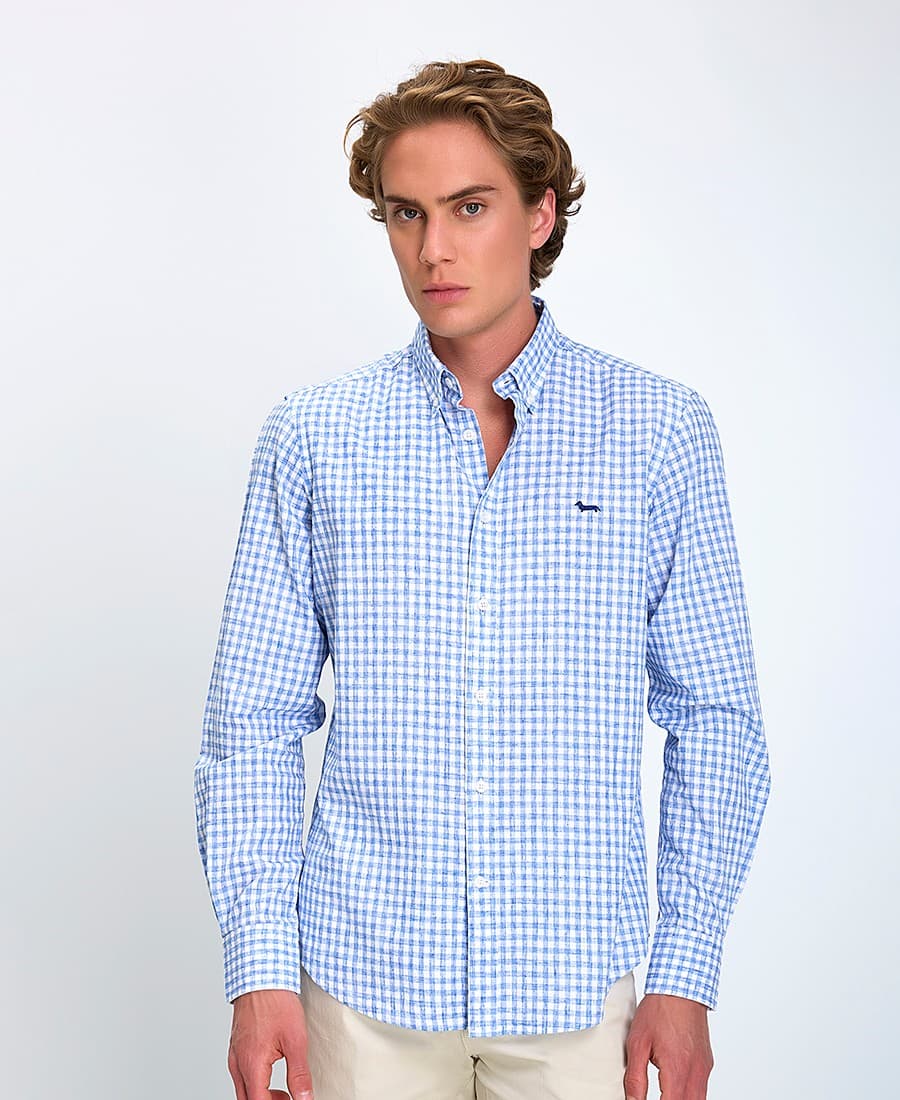 Men's Shirts Harmont & Blaine Blue