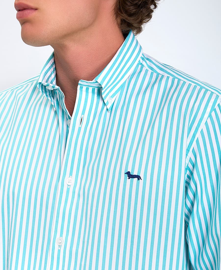 Men's Shirts Harmont & Blaine Green