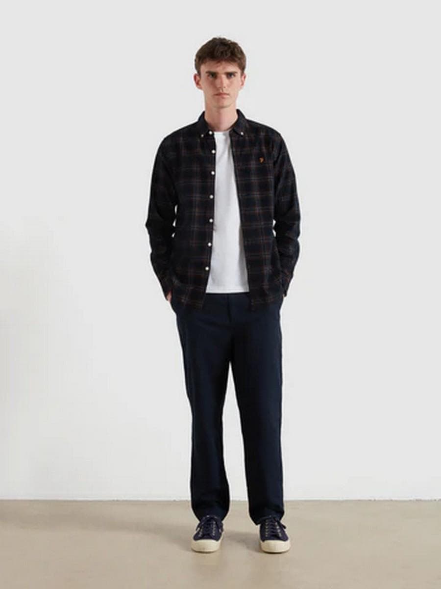 Men's Shirts Farah Blue