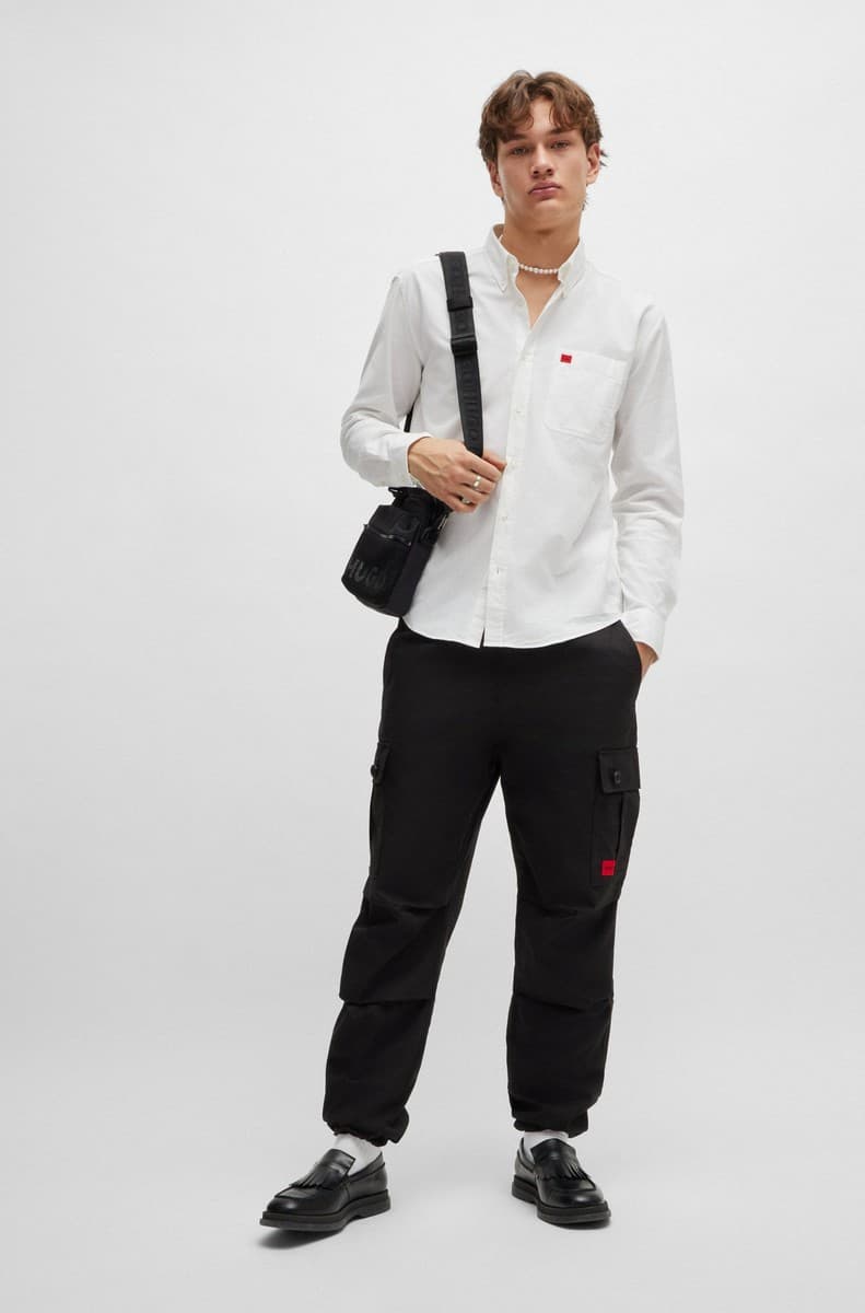 Men's Shirts Hugo White