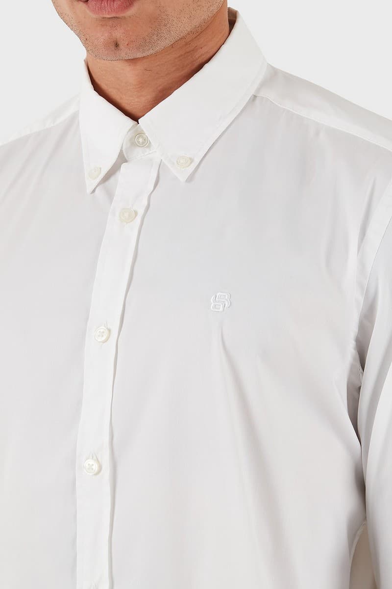 Men's Shirts Boss White