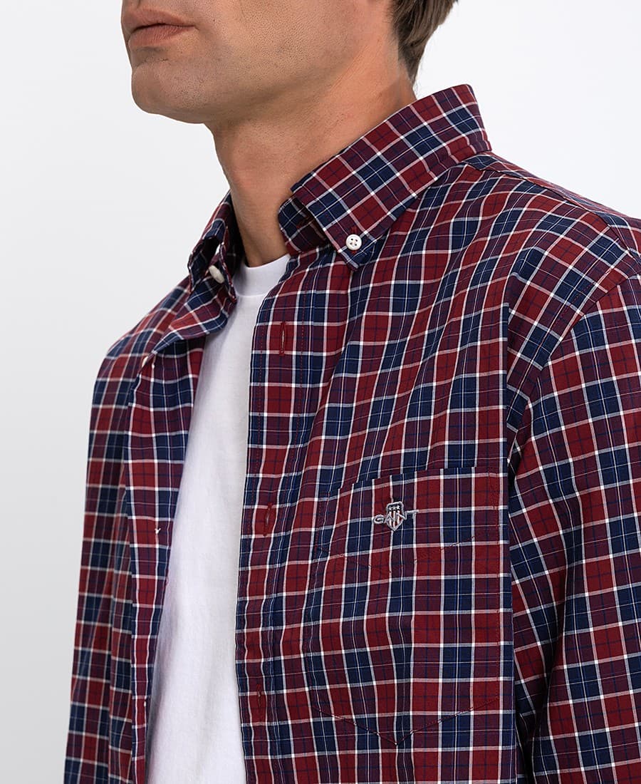 Men's Shirts Gant Red