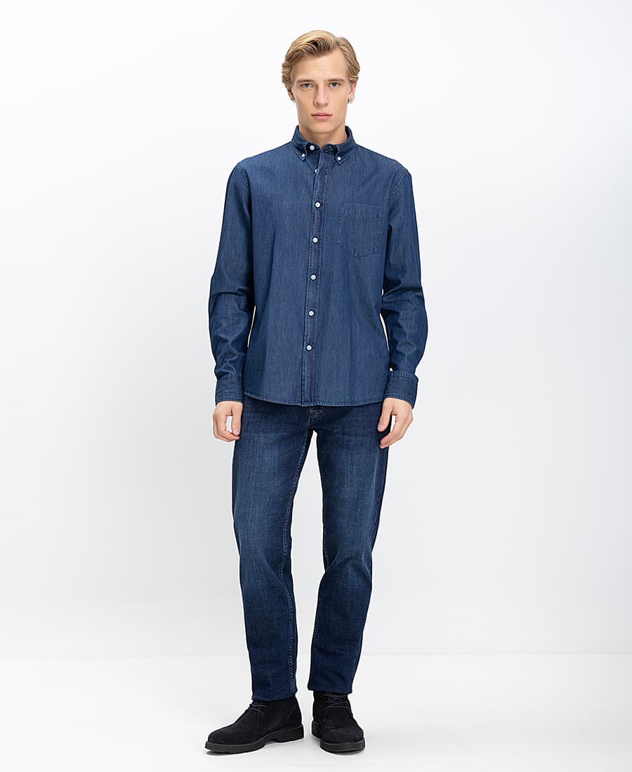 Men's Shirts Basefield Blue